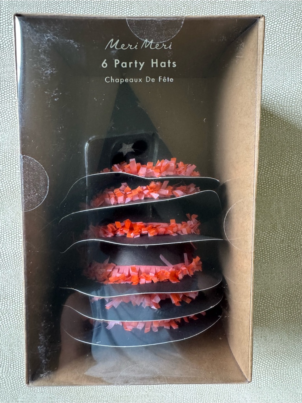 NEW Meri Meri Witch Party Hats Set of 6 - Picture 2 of 4